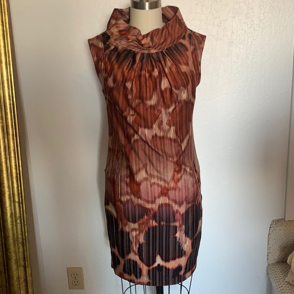 Red/burgundy dress